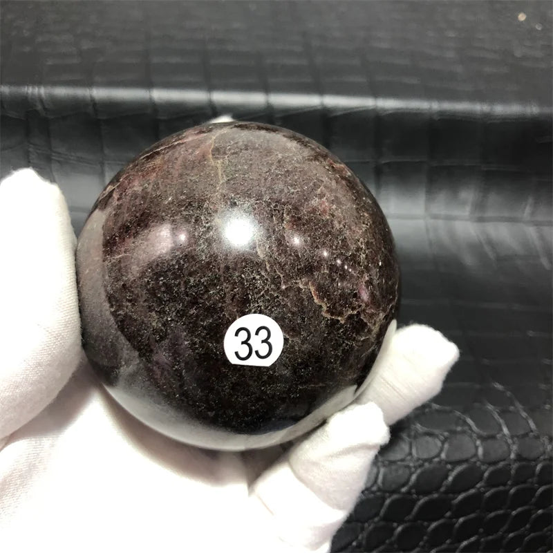 High Quality Natural Healing Crystal Balls Garnet Stone Crystal Spheres