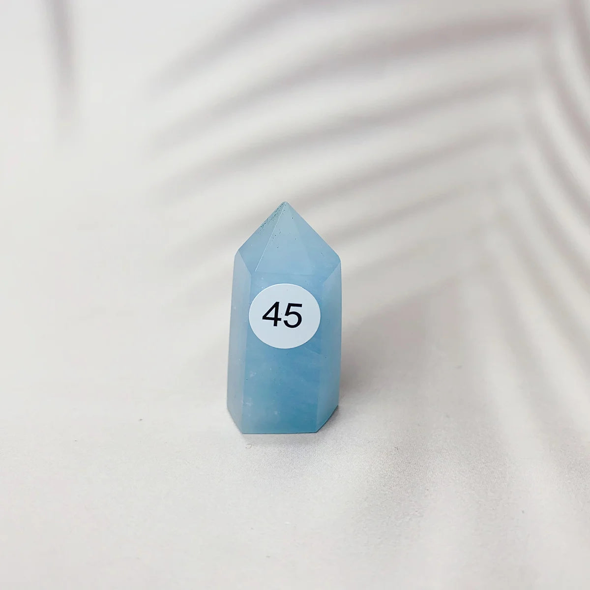 Natural Aquamarine Sapphire  Crystal Tower Exquisite Reiki Crystal Energy Sphere Home Decor Jewelry Gift