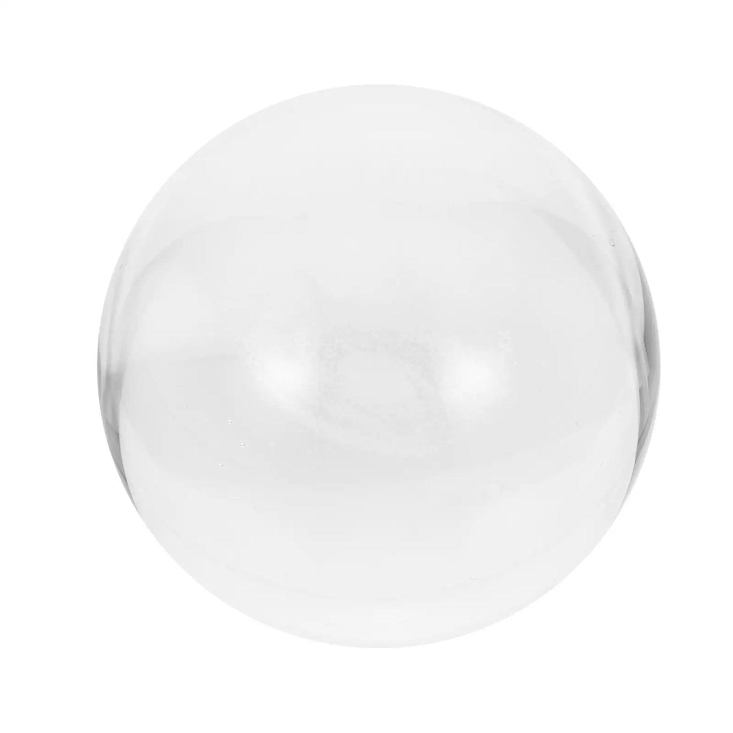Decoration Globe Crystal Ball Decorations Exquisite Adornment Engraved White Carving Solid Sphere