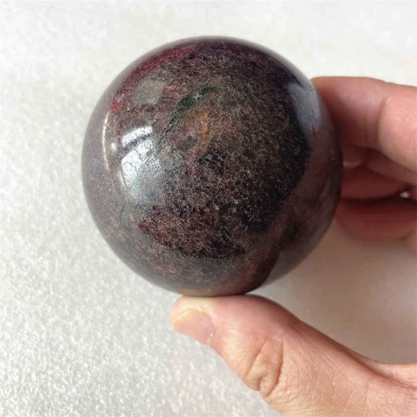 High Quality Natural Healing Crystal Balls Garnet Stone Crystal Spheres