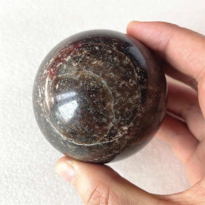 High Quality Natural Healing Crystal Balls Garnet Stone Crystal Spheres