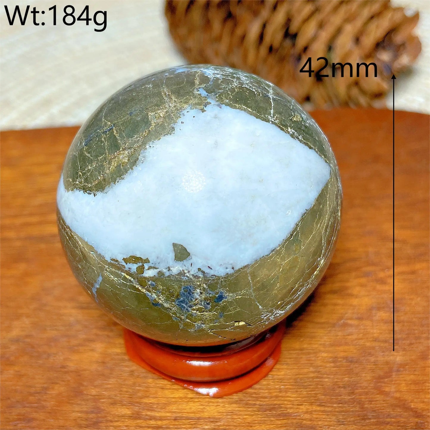 Natural Crystals Pyrite Sphere Ball Polished Healing Mineral Energy Stone Reiki Home Decorations Gift Ore Crafts Desk
