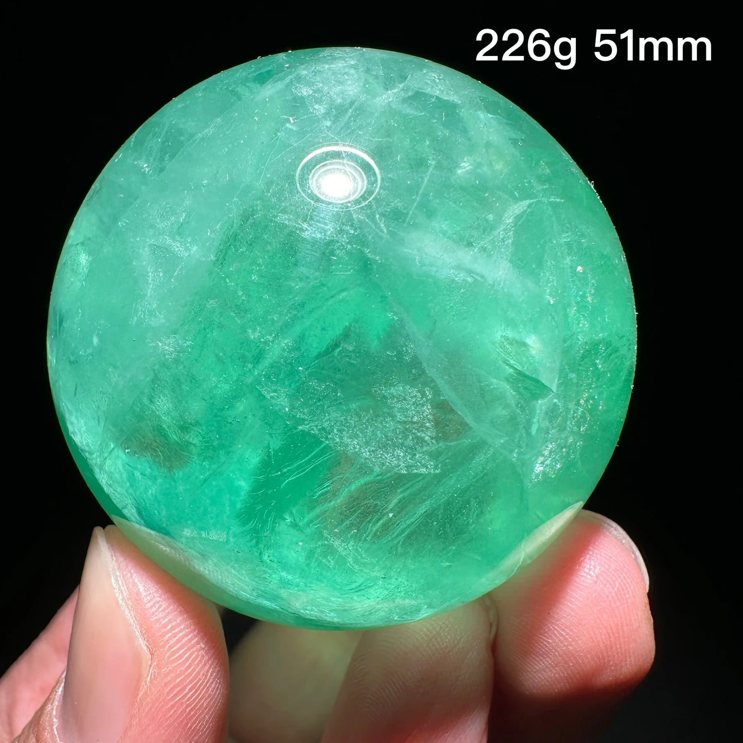 Natural Green Fluorite Sphere Polished Quartz Crystal Ball Feng Shui Witchcraft Home Decor Gift Reiki Healing Stone